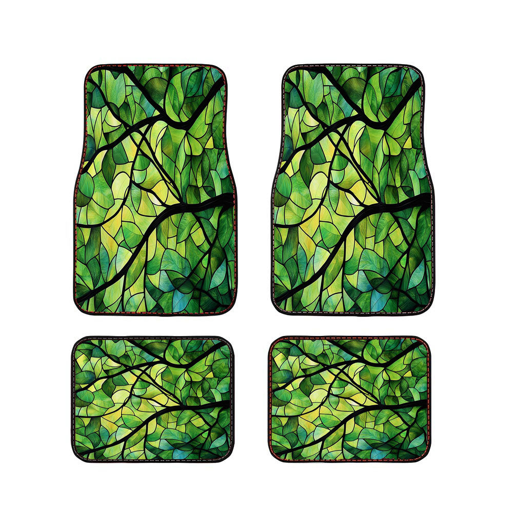 Leaf Pattern Car Floor Mats Accessories