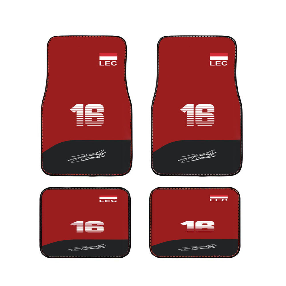 Leclerc - F1 Car Floor Mats Accessories