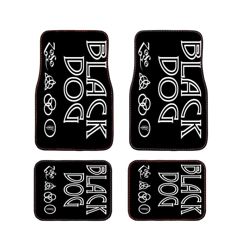 Led Zeppelin Black Dog Car Floor Mats Accessories