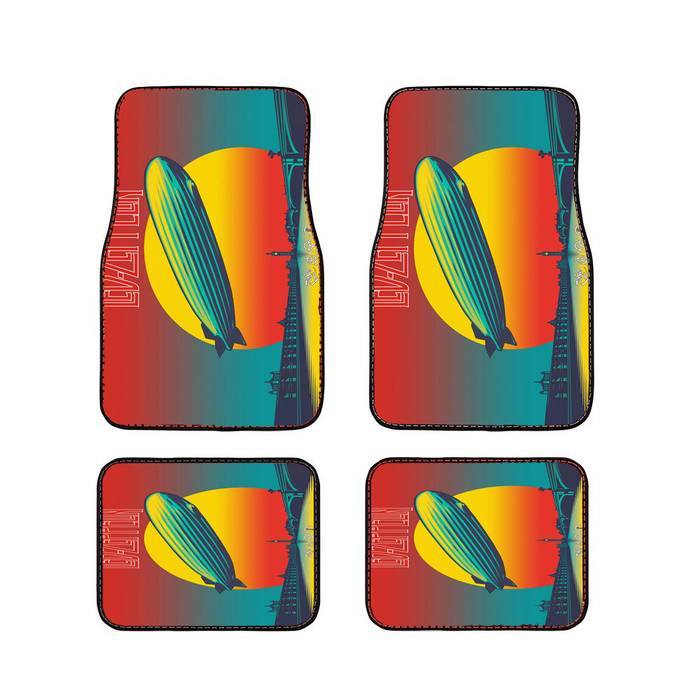 Led Zeppelin Poster Art Car Floor Mats Accessories