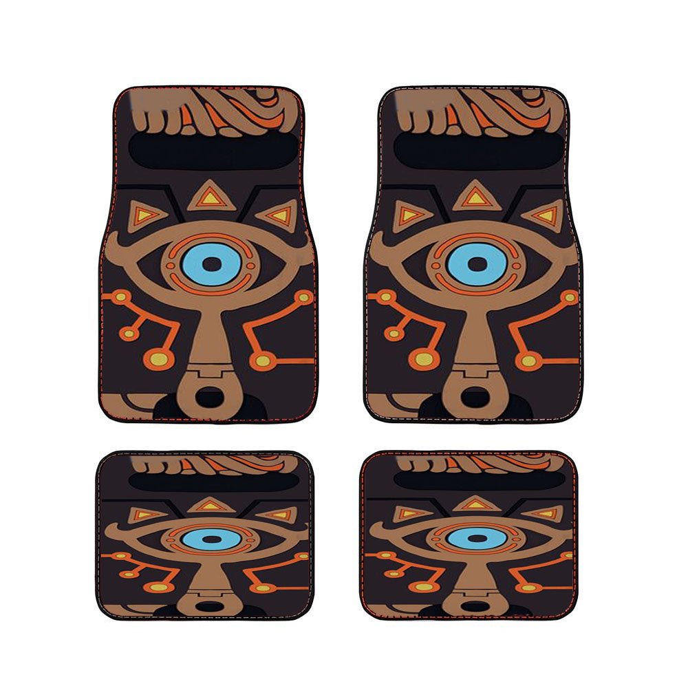 Legend Of Zelda Sheikah Slate Car Floor Mats Accessories