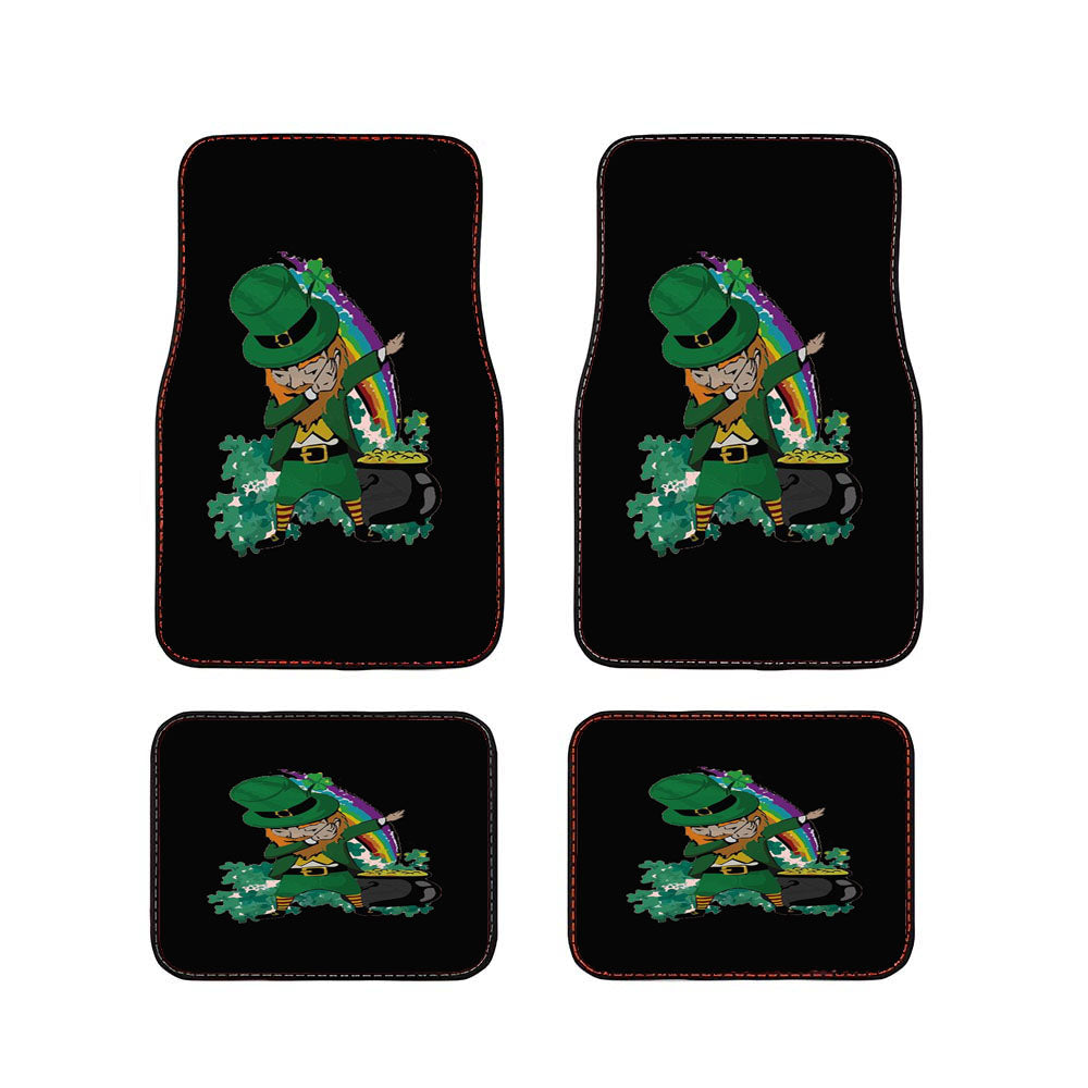 Leprechaun St Patricks Day Car Floor Mats Accessories