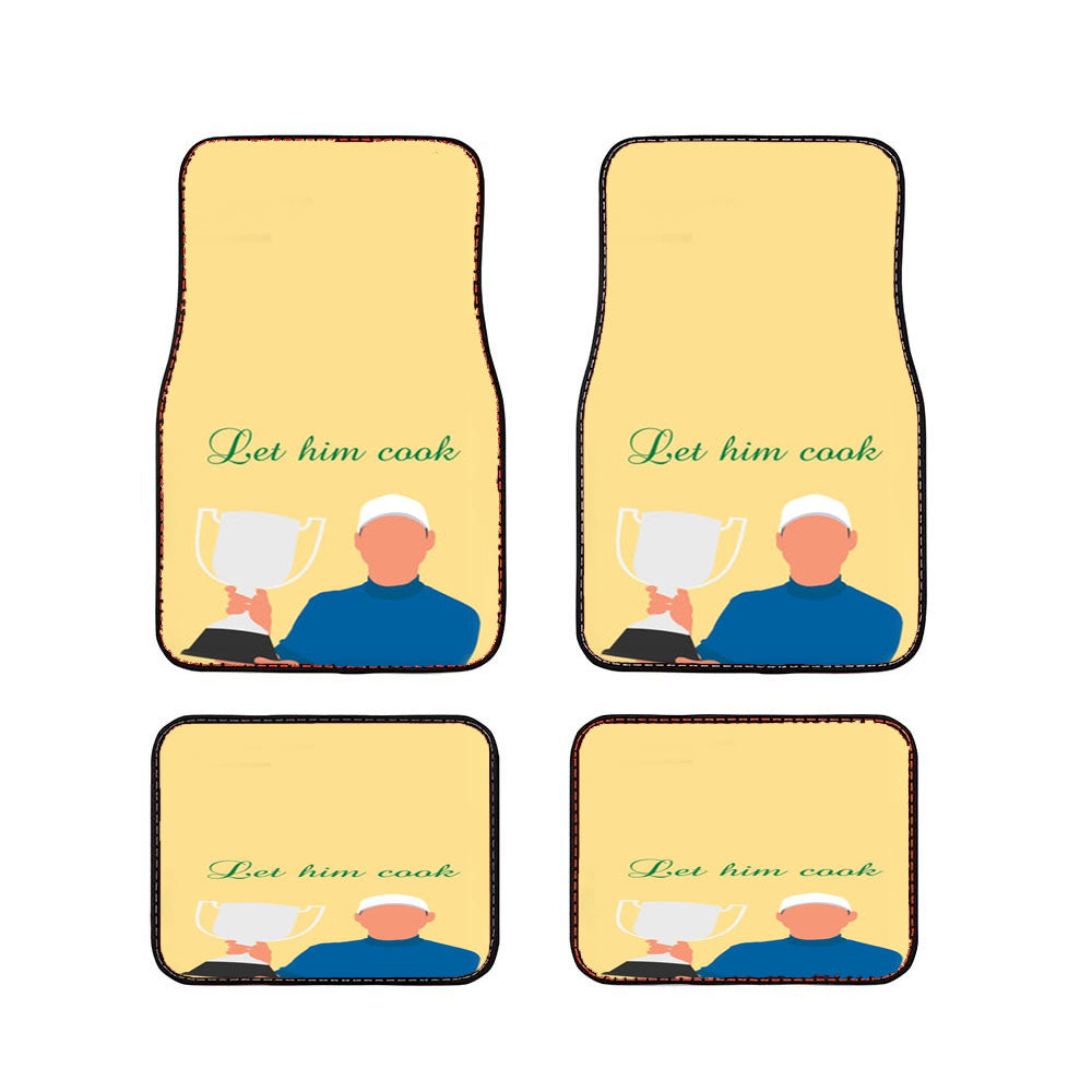 Let Him Cook Car Floor Mats Accessories