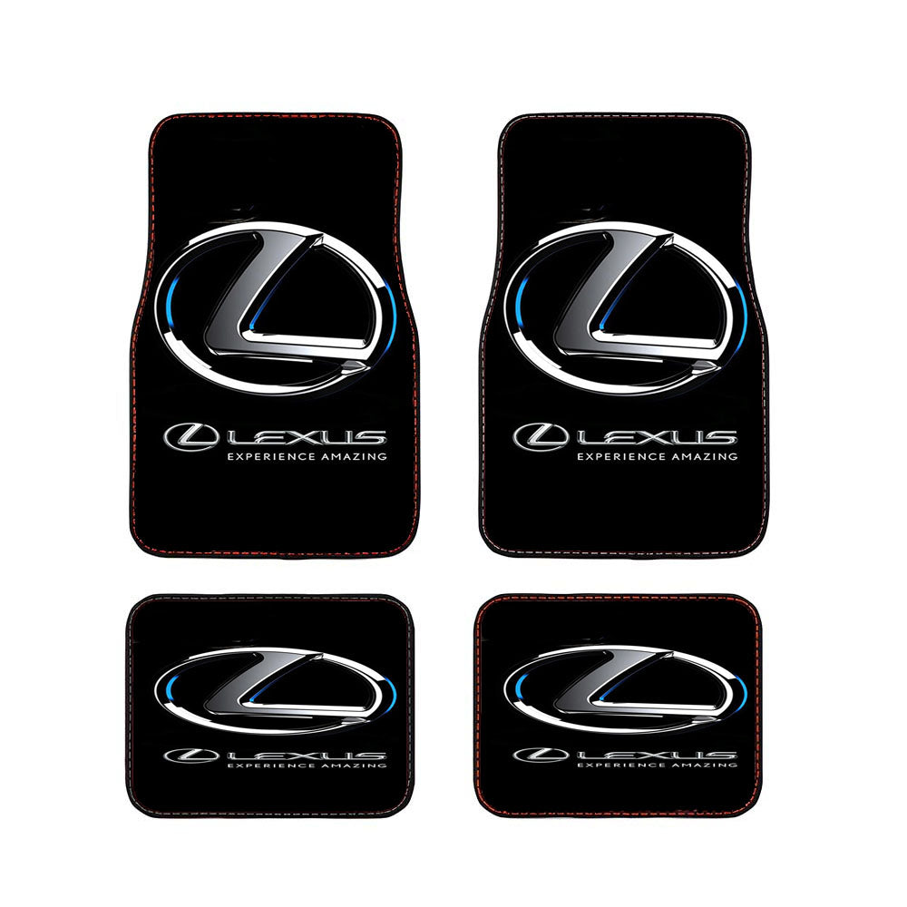 Lexus Logo Black Car Floor Mats Accessories