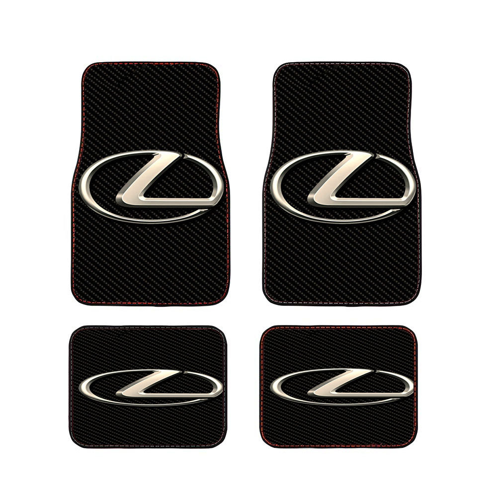 Lexus Logo Carbon Car Floor Mats Accessories