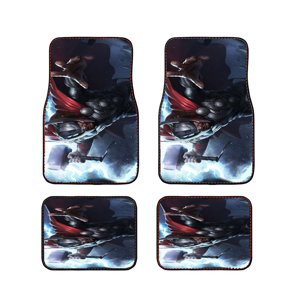 Lightning Power Thor Car Floor Mats Accessories