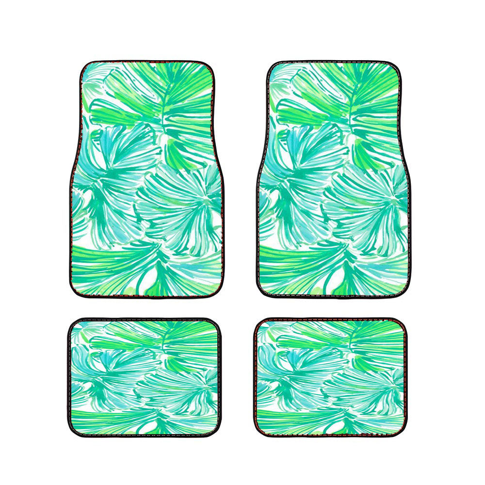 Lill Pulitzer Tosca Tropical Pattern Car Floor Mats Accessories