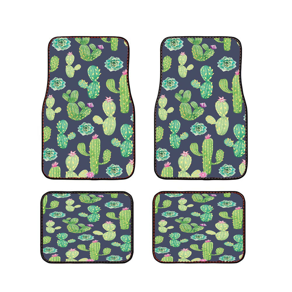 Lilly Pulitzer Cactus Pattern Car Floor Mats Accessories