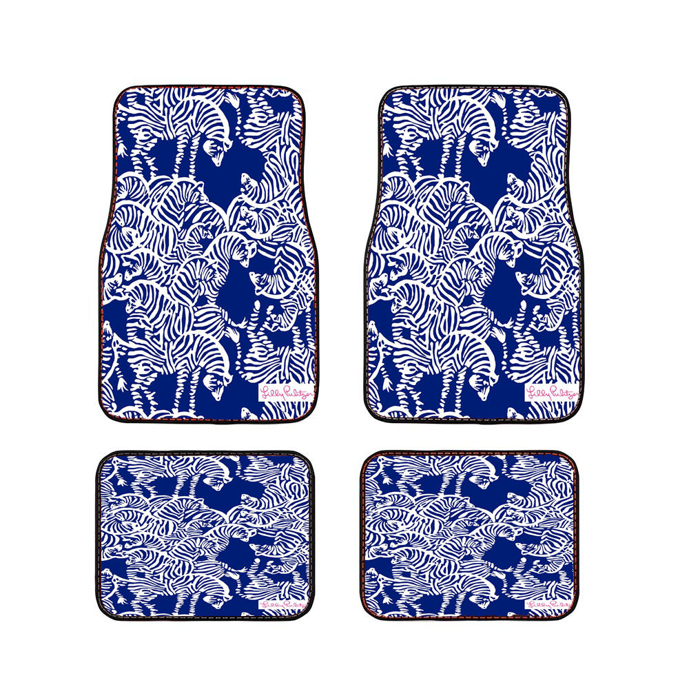 Lilly Pulitzer I Herd You Car Floor Mats Accessories