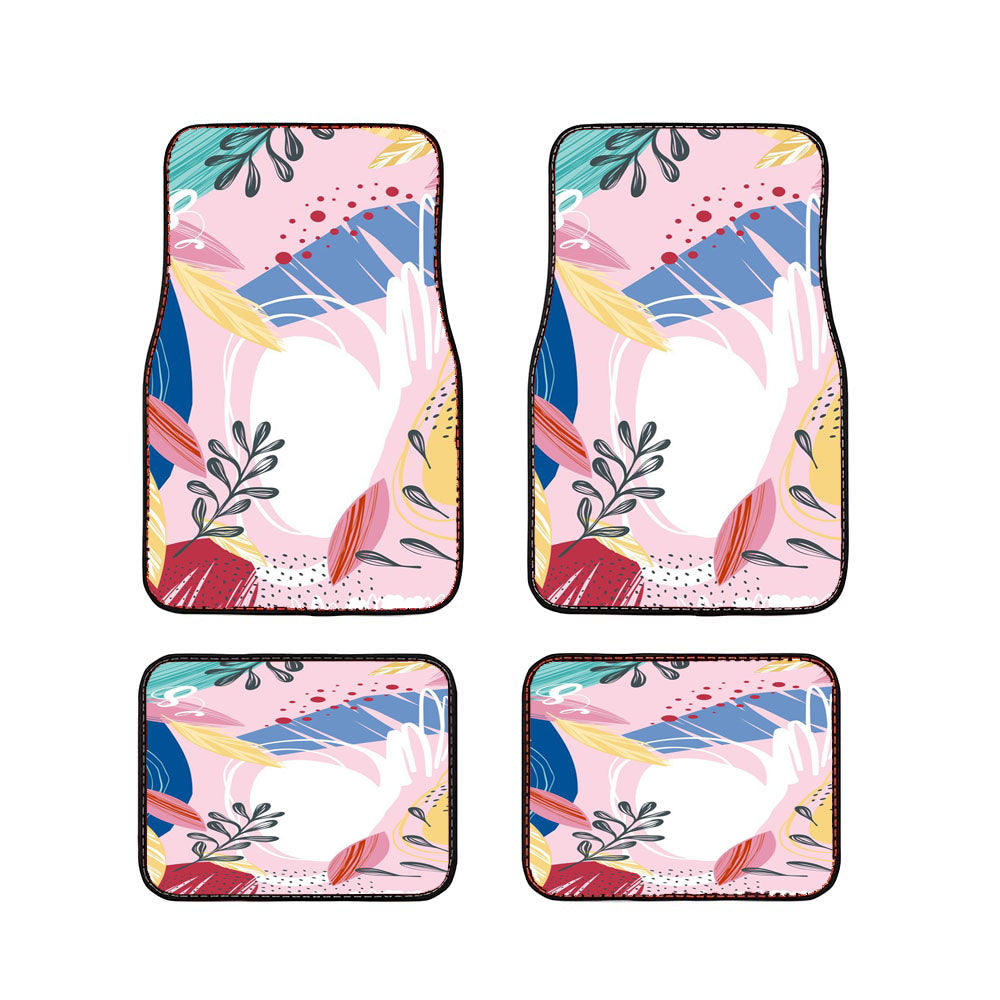 Lilly Pulitzer Painting Tropical Car Floor Mats Accessories