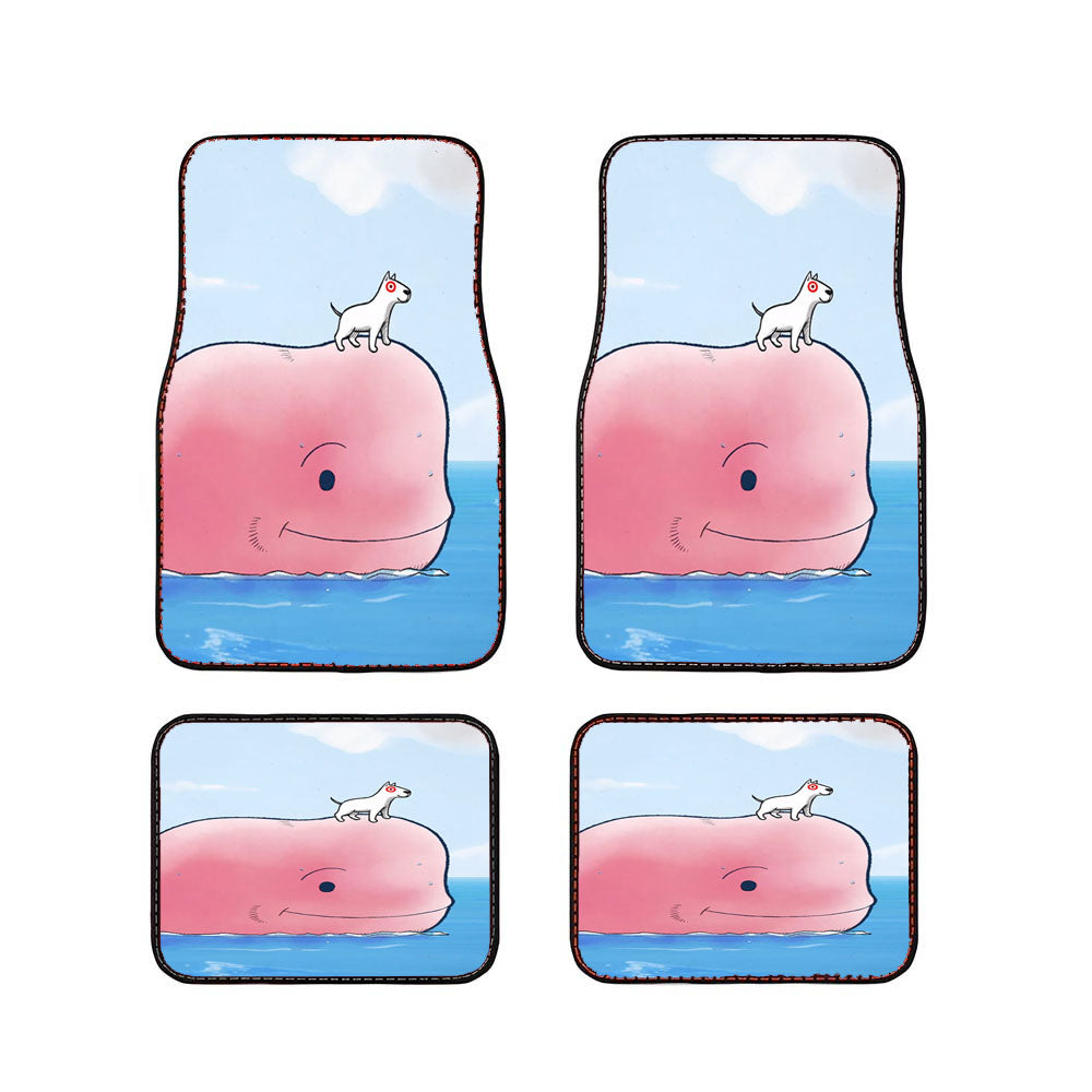 Lilly Vineyard Vines Whale Target Dog Summer Car Floor Mats Accessories