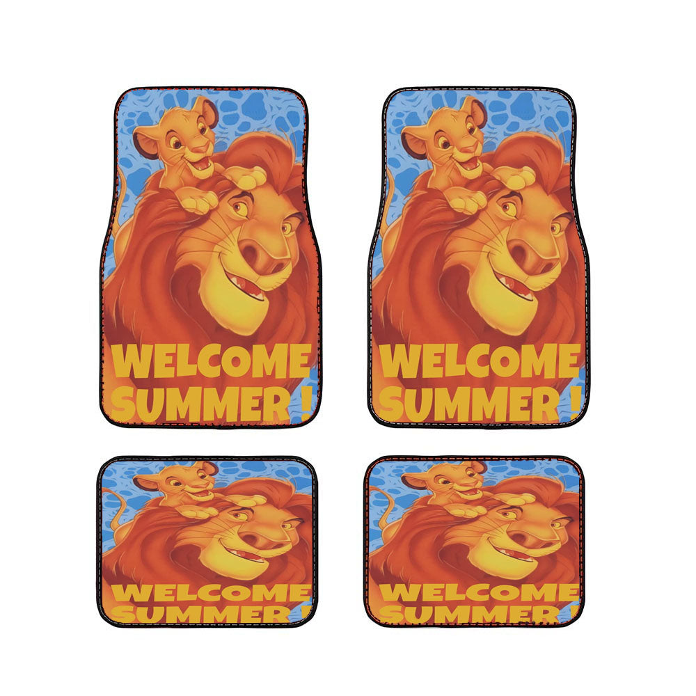 Lion King Car Floor Mats Accessories