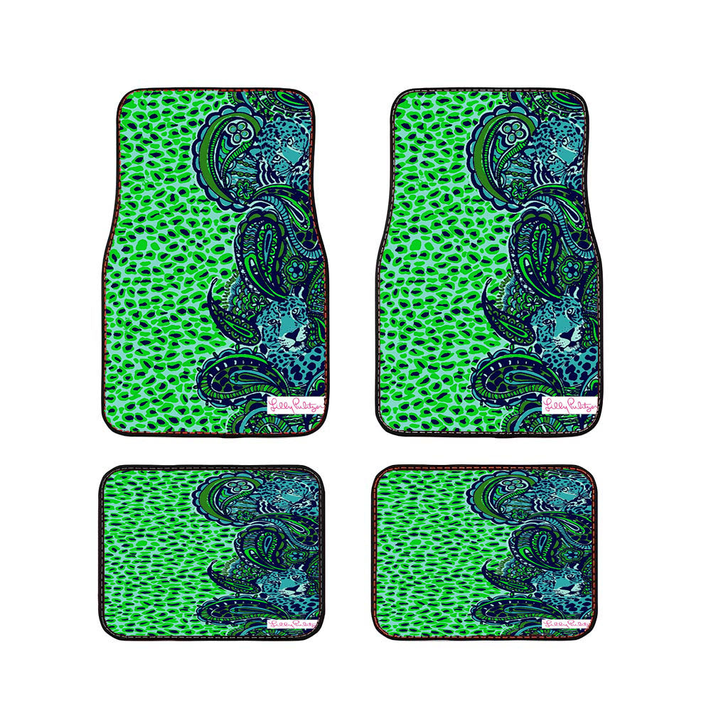 Little Green Bungalow Lilly Pulitzer Car Floor Mats Accessories