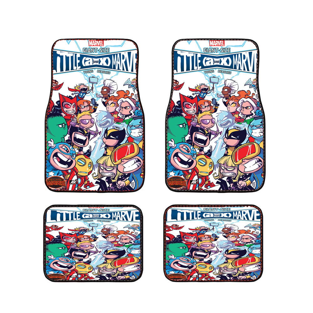 Little Marvel Heroes Car Floor Mats Accessories