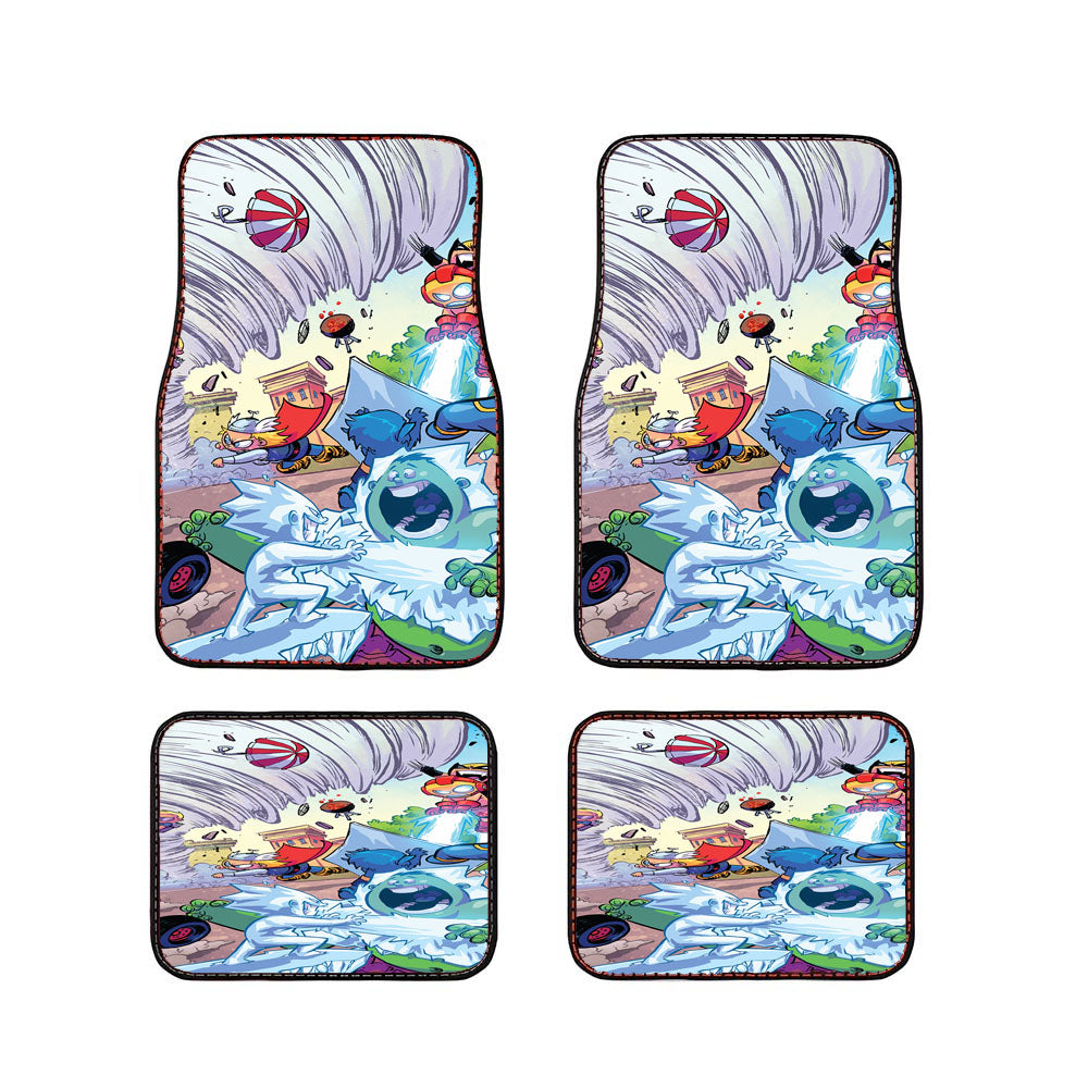 Little Marvel War 2 Car Floor Mats Accessories