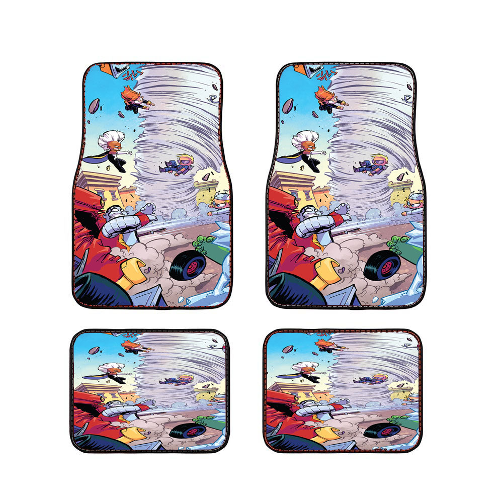 Little Marvel War 3 Car Floor Mats Accessories