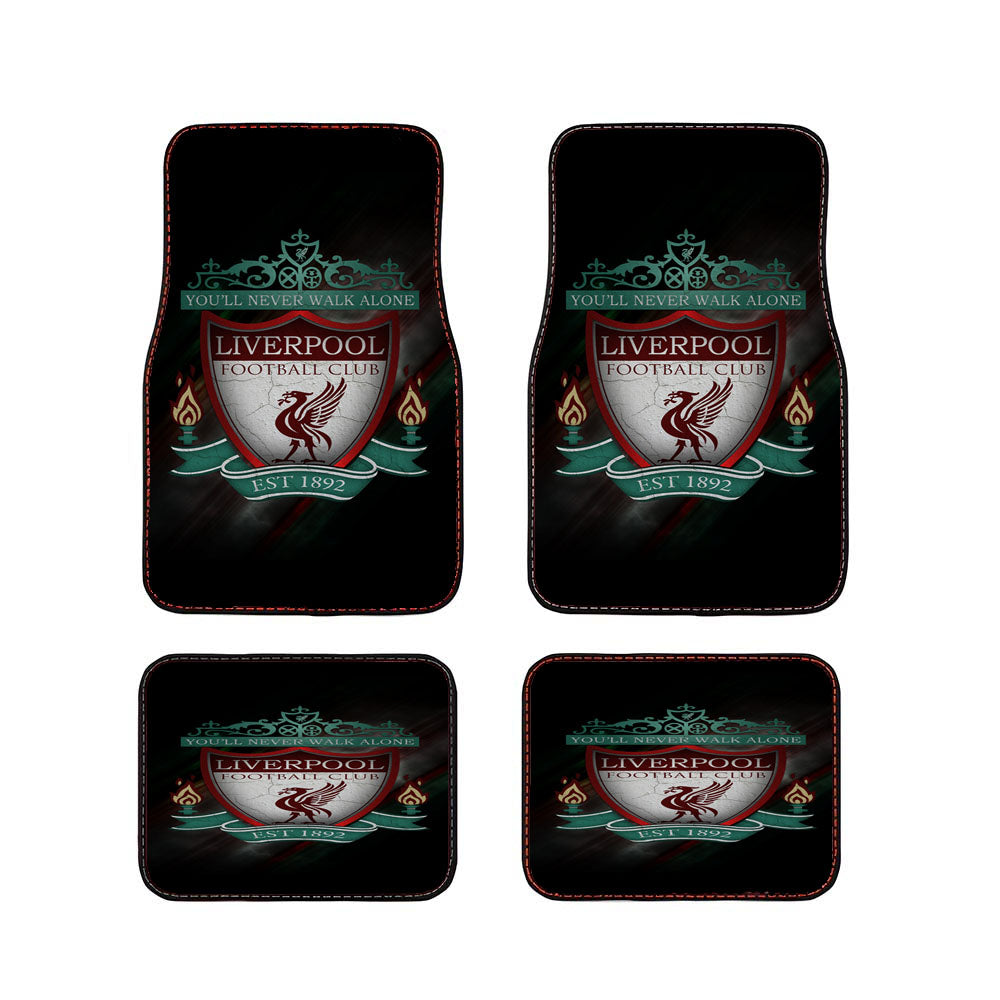 Liverpool Fc Flash Light Car Floor Mats Accessories