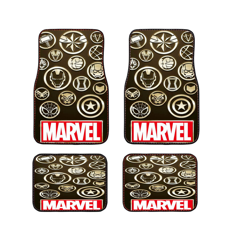 Logo Emblem Marvel Characters Car Floor Mats Accessories
