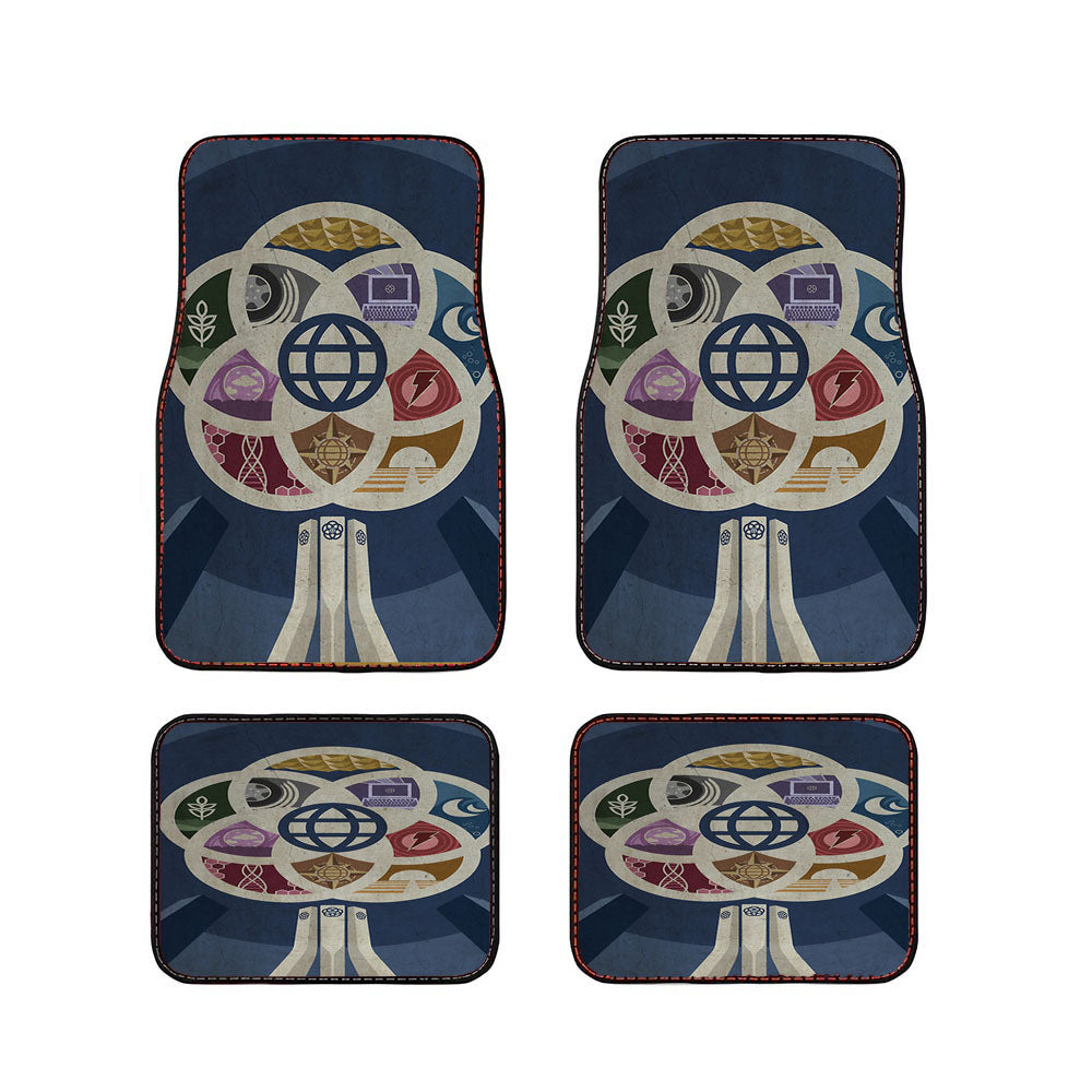 Logo Epcot Center Car Floor Mats Accessories