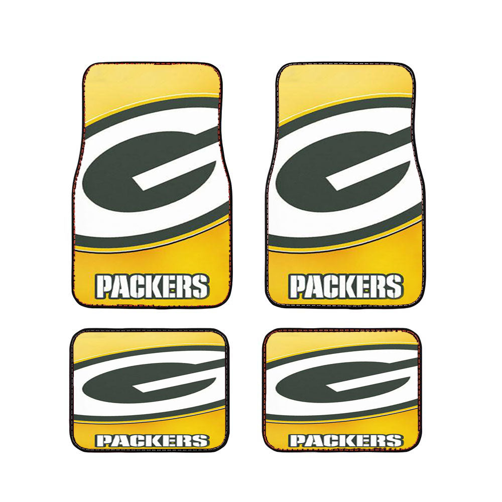 Logo Green Bay Packers Car Floor Mats Accessories