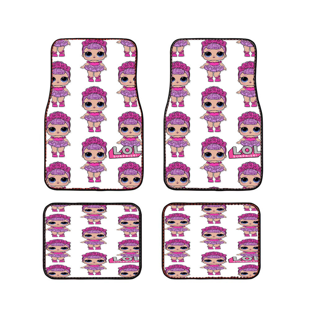 Lol Surprise Doll Sugar Queen Pattern Car Floor Mats Accessories