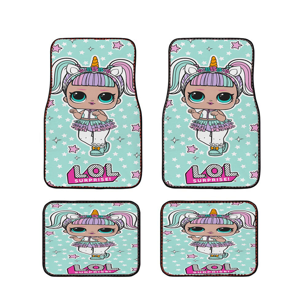 Lol Surprise Doll Unicorn Wallpaper Car Floor Mats Accessories