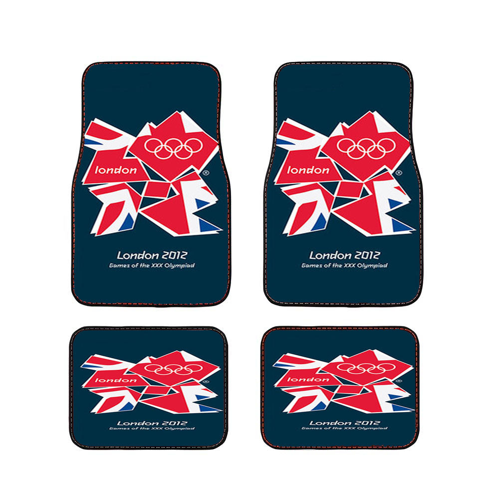 London 01 Emblem Car Floor Mats Accessories