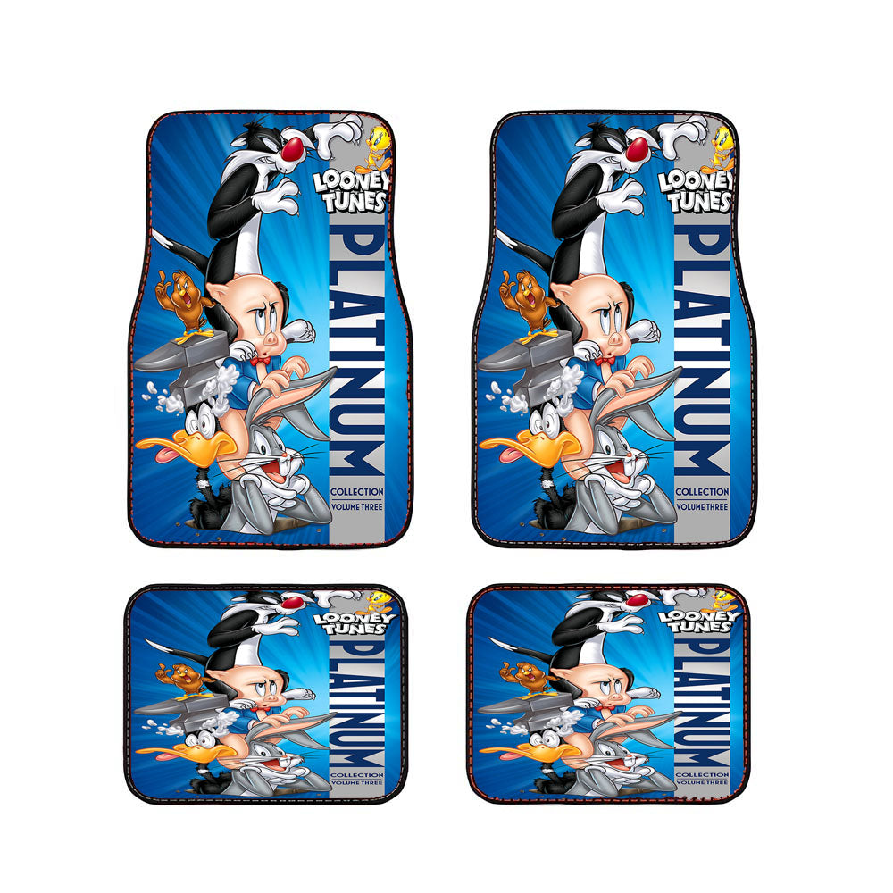 Looney Tunes Platinum Volume Car Floor Mats Accessories
