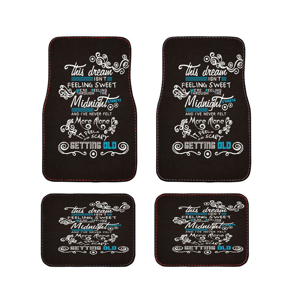Lorde Lyrics Car Floor Mats Accessories