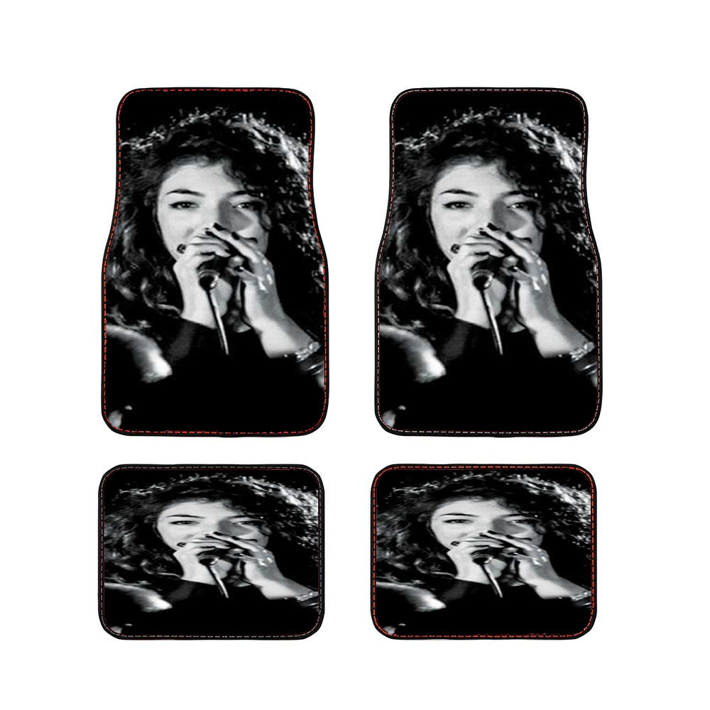 Lorde Singing Car Floor Mats Accessories