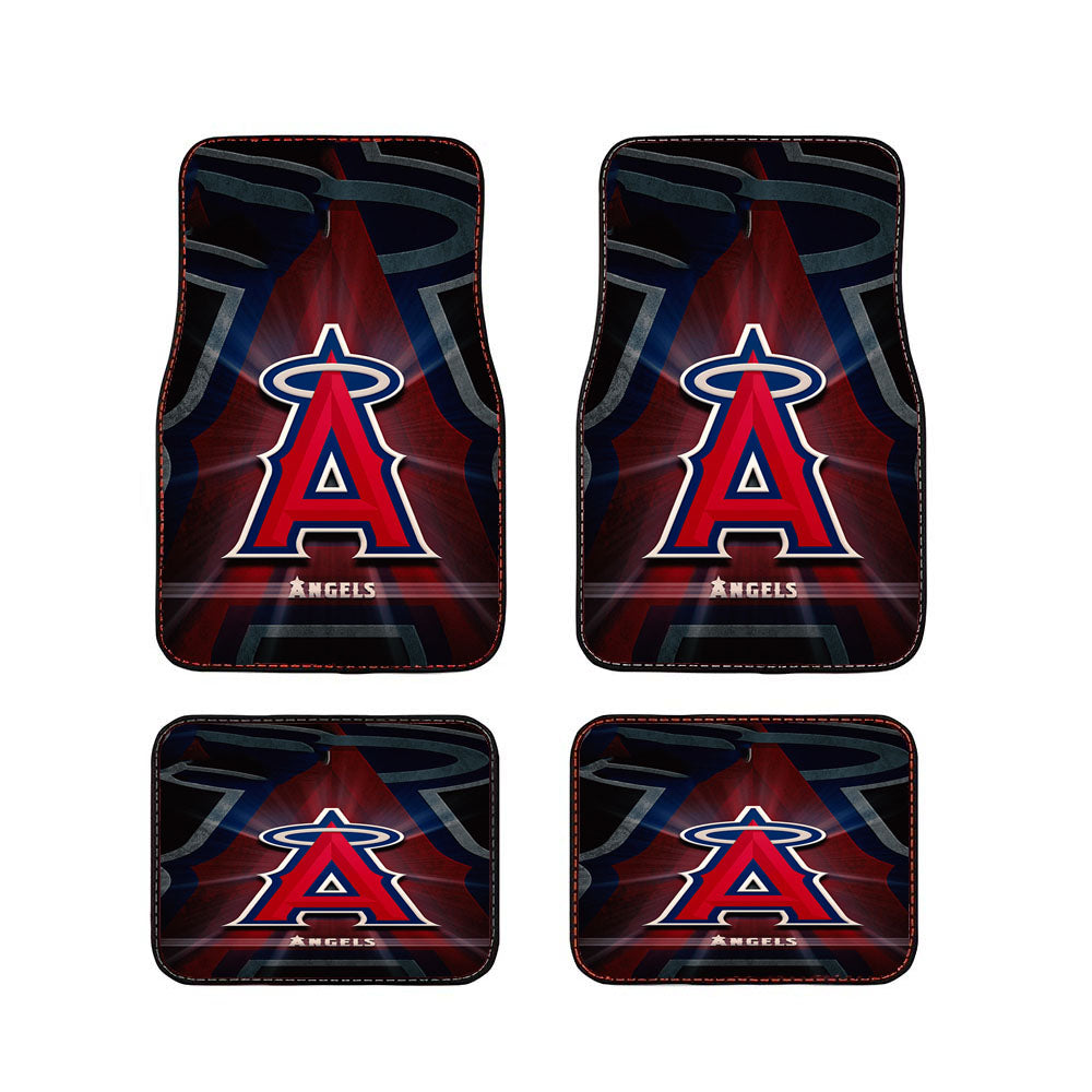 Los Angeles Angels Logo 9 Car Floor Mats Accessories