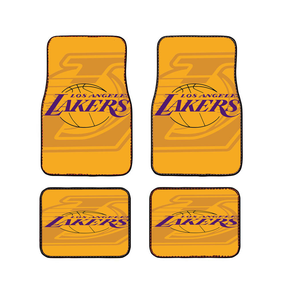 Los Angeles Lakers Pattern Car Floor Mats Accessories