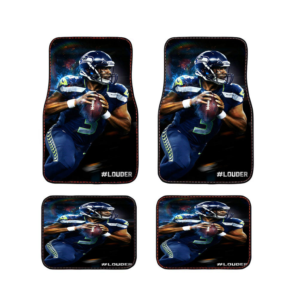 Louder Nfl Football Car Floor Mats Accessories