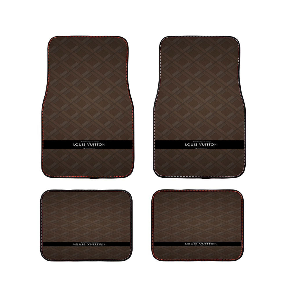 Louis Vuitton Chic Lady Car Floor Mats Accessories