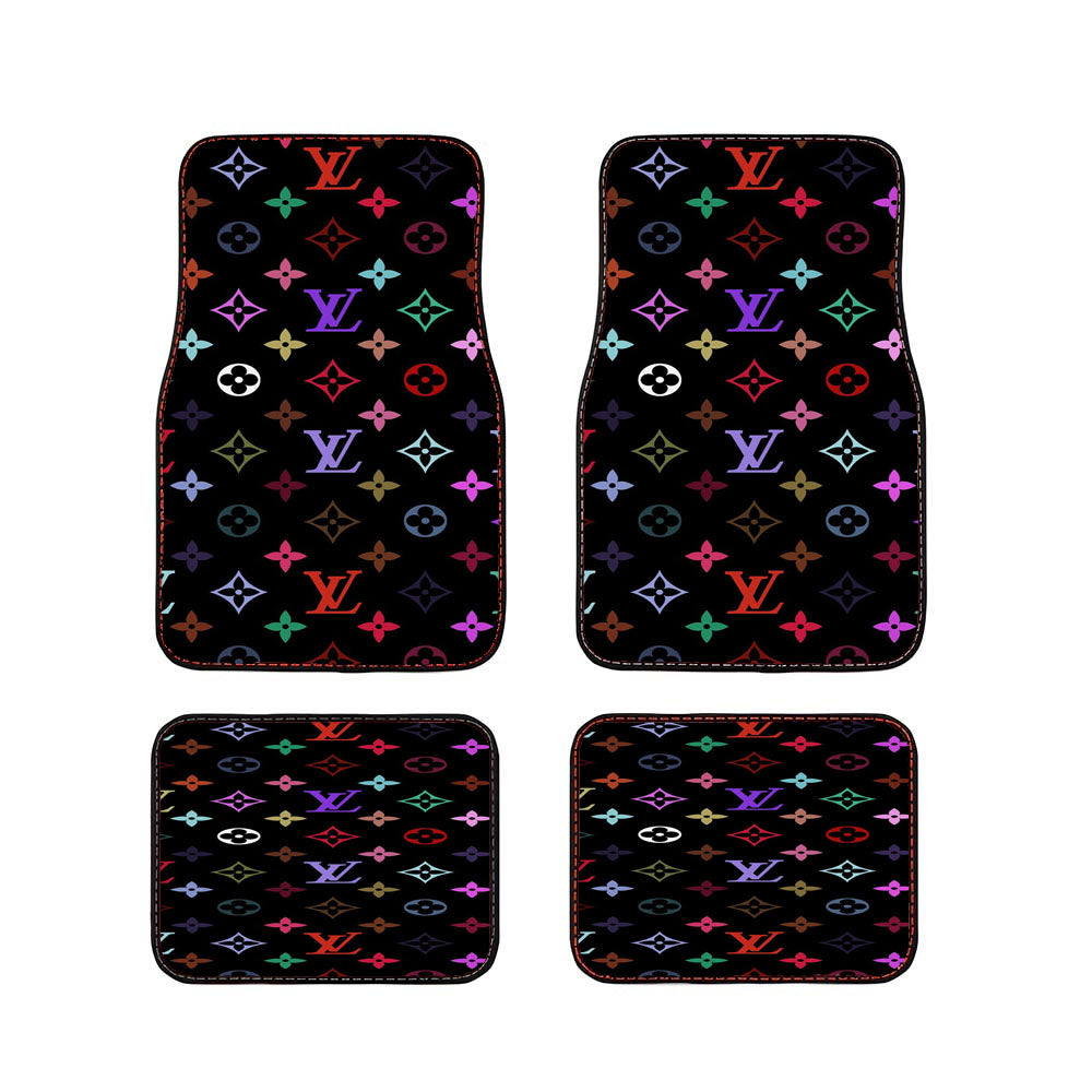Louis Vuitton Colorful Car Floor Mats Accessories