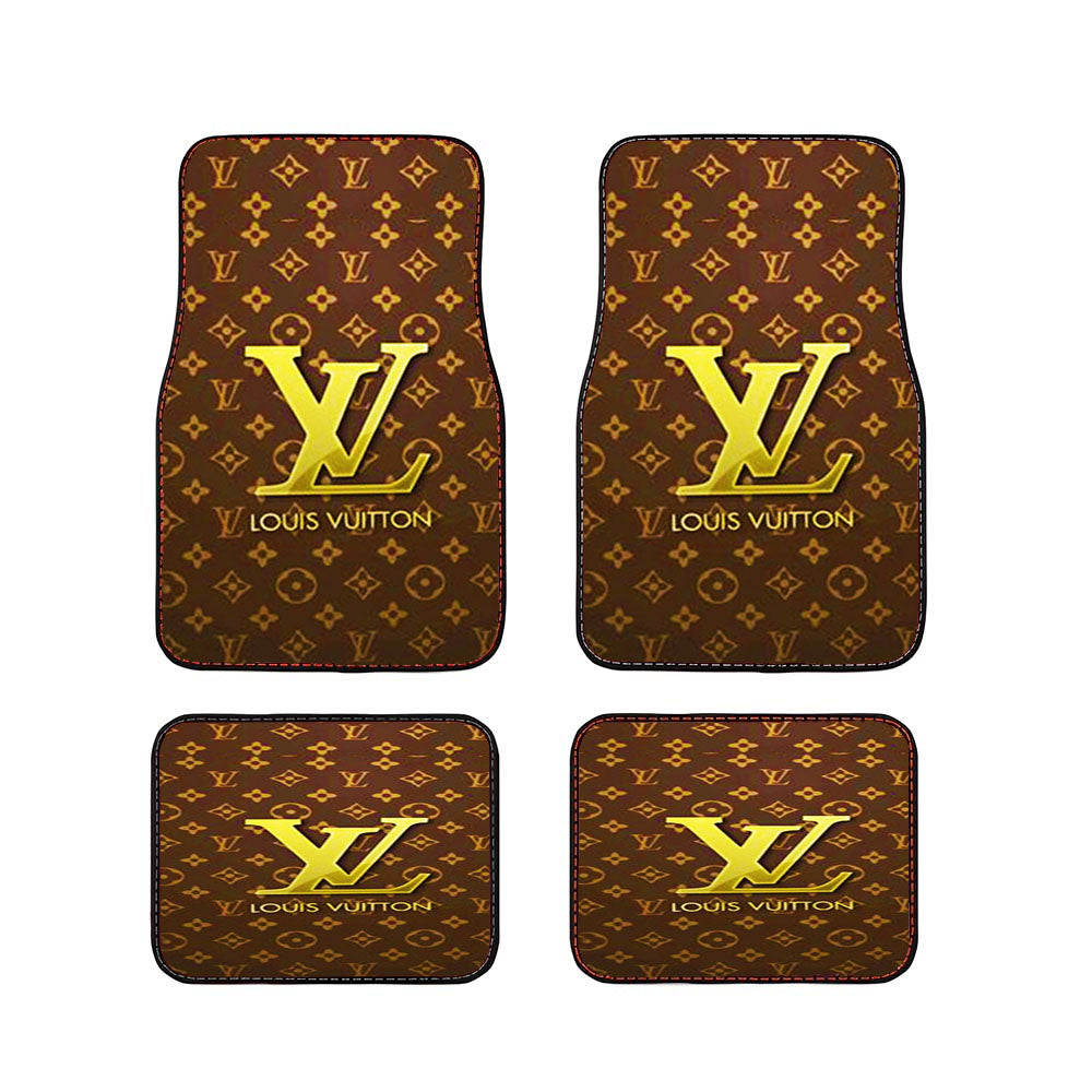 Louis Vuitton Logo Car Floor Mats Accessories