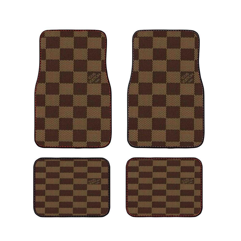 Louis Vuitton Pattern Car Floor Mats Accessories