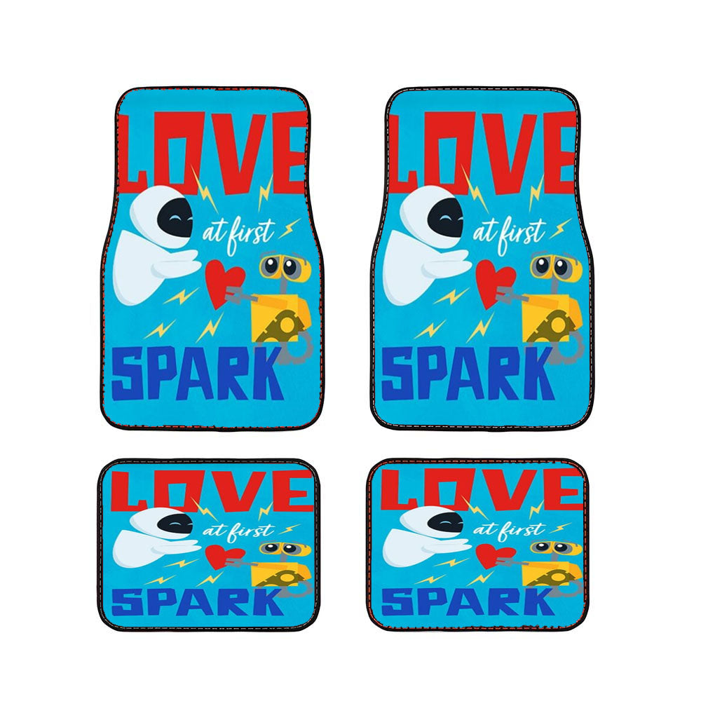 Love At First Spark Wall-E Car Floor Mats Accessories