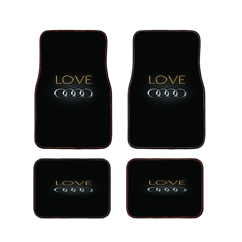 Love Audi Lo Car Floor Mats Accessories