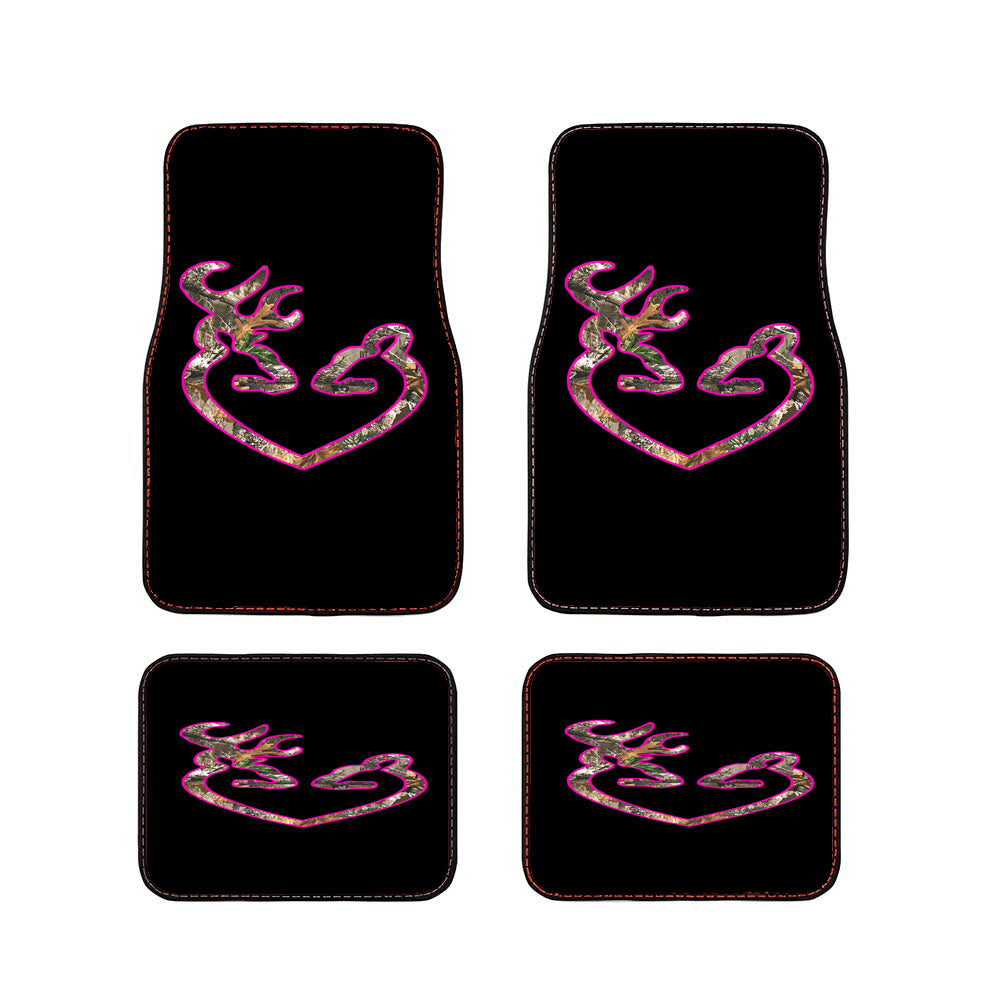 Love Browning Deer Realtree Car Floor Mats Accessories