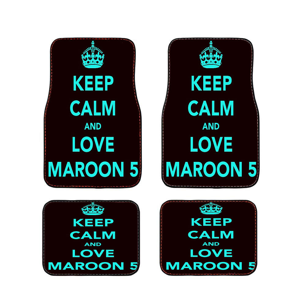 Love Maroon 5 Car Floor Mats Accessories