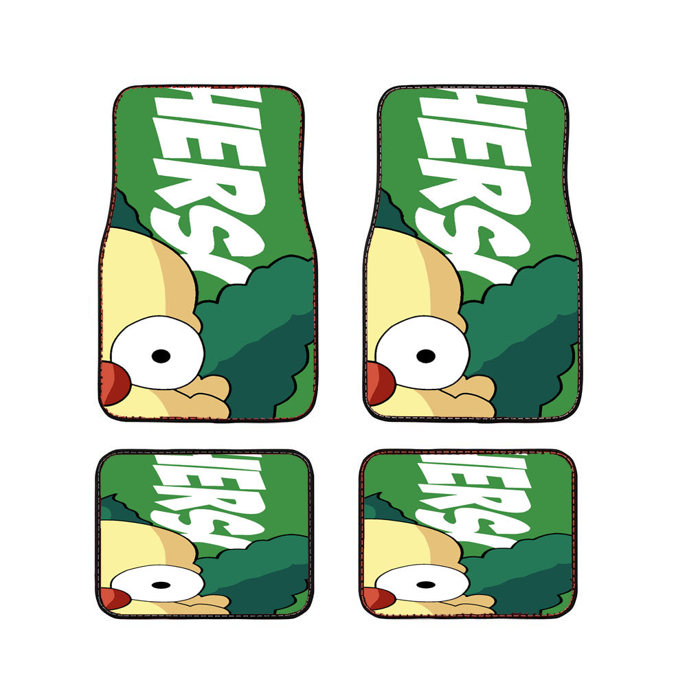 Lovely Green Pennywise The Simpsons Car Floor Mats Accessories