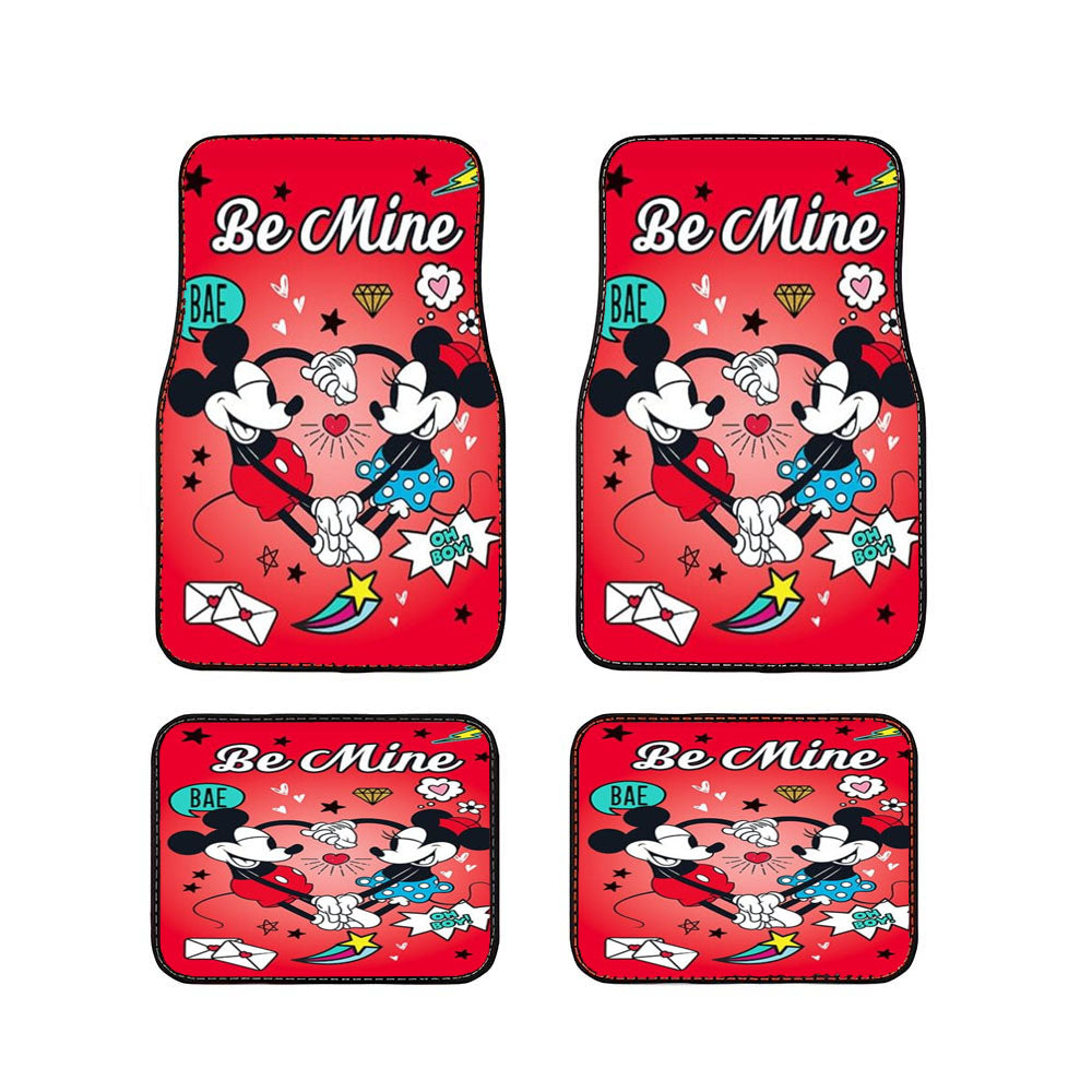 Loving Arms Mickey & Minnie Car Floor Mats Accessories