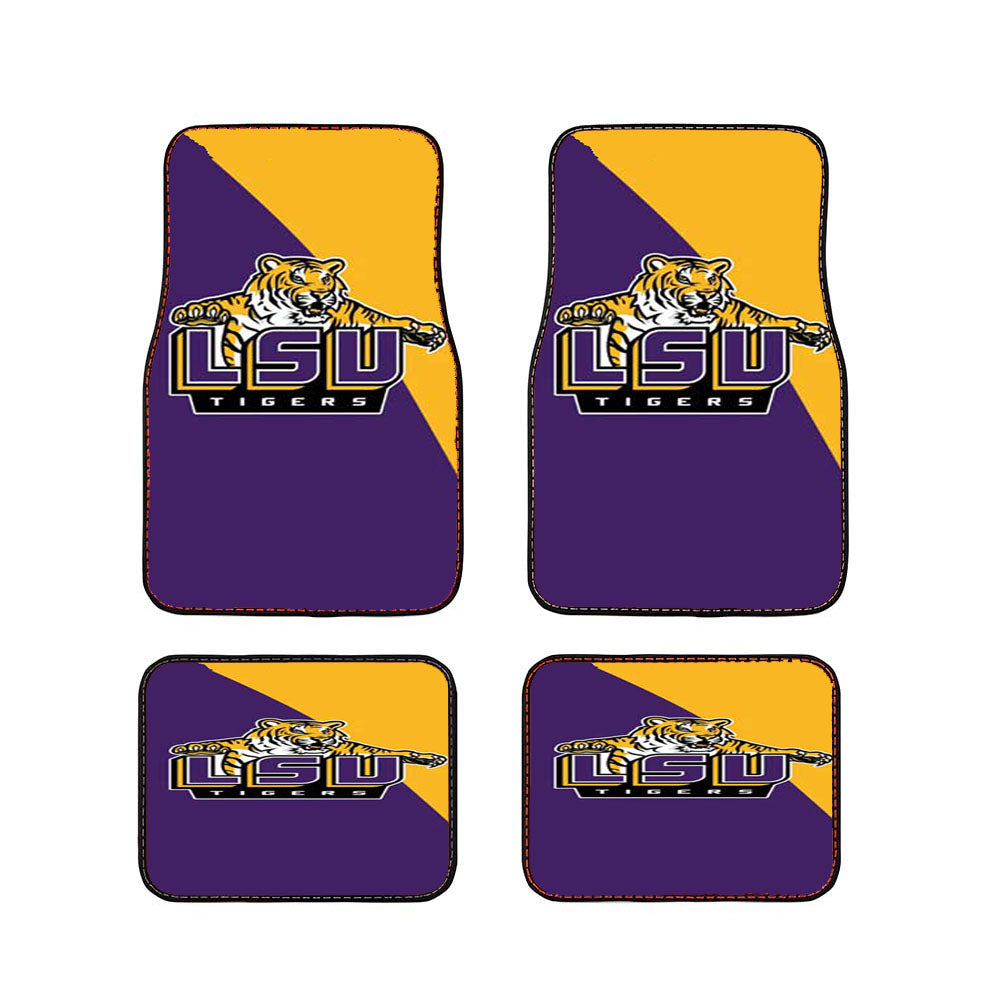 Lsu Tigers Logo Car Floor Mats Accessories