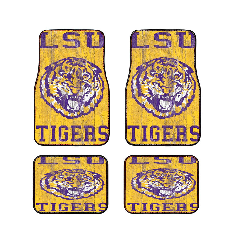 Lsu Tigers Wall Art Car Floor Mats Accessories