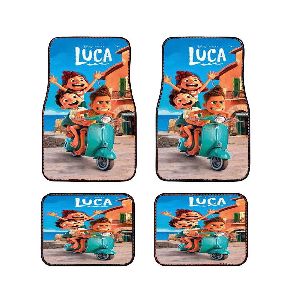 Luca Disney Car Floor Mats Accessories