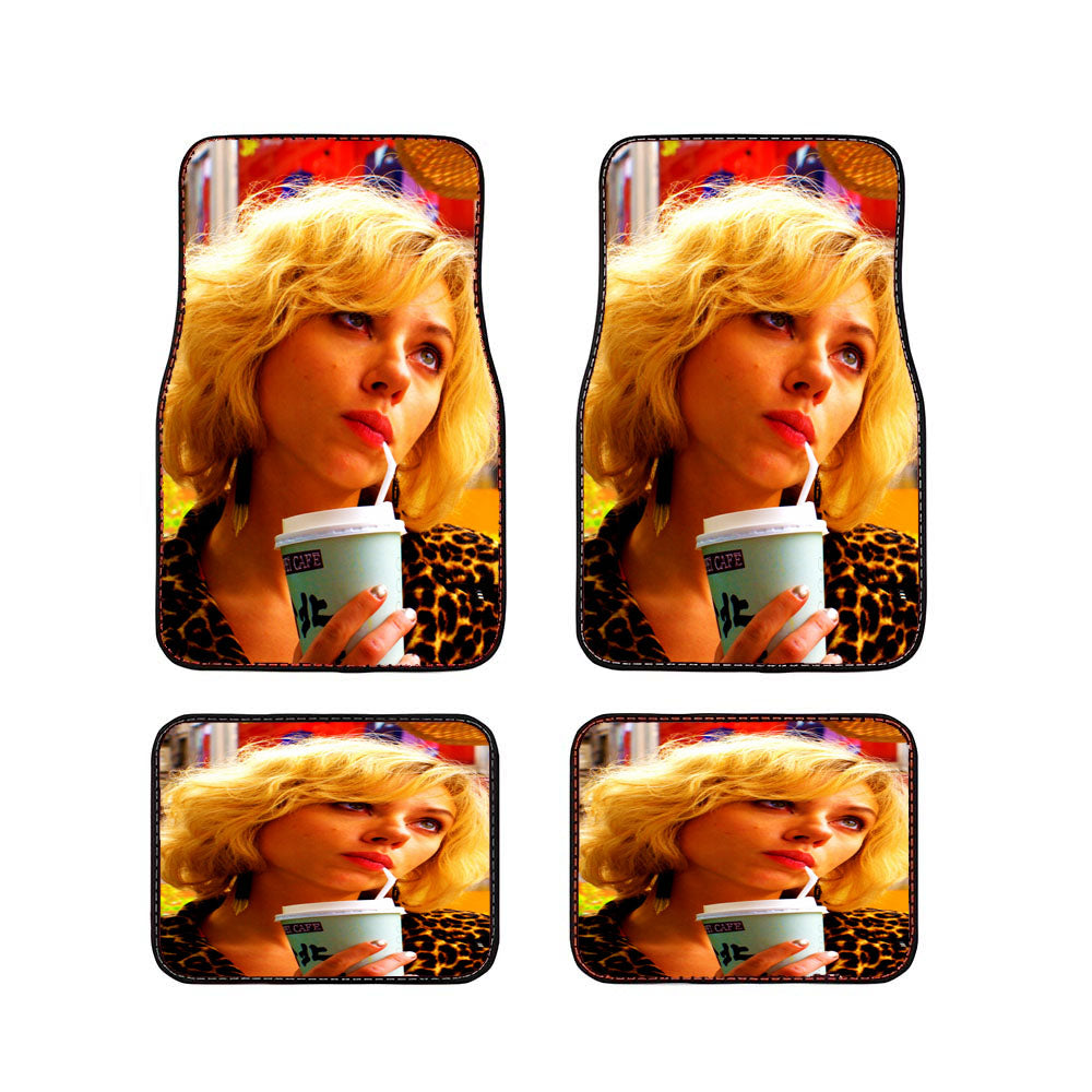 Lucy Scarlett Johansson Car Floor Mats Accessories