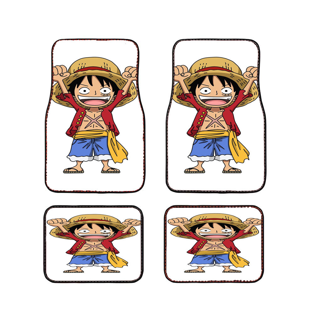 Luffy Car Floor Mats Accessories