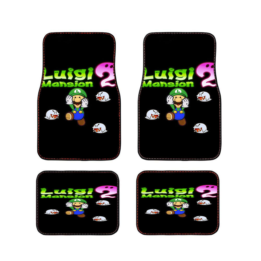 Luigis Mansion Movie Car Floor Mats Accessories