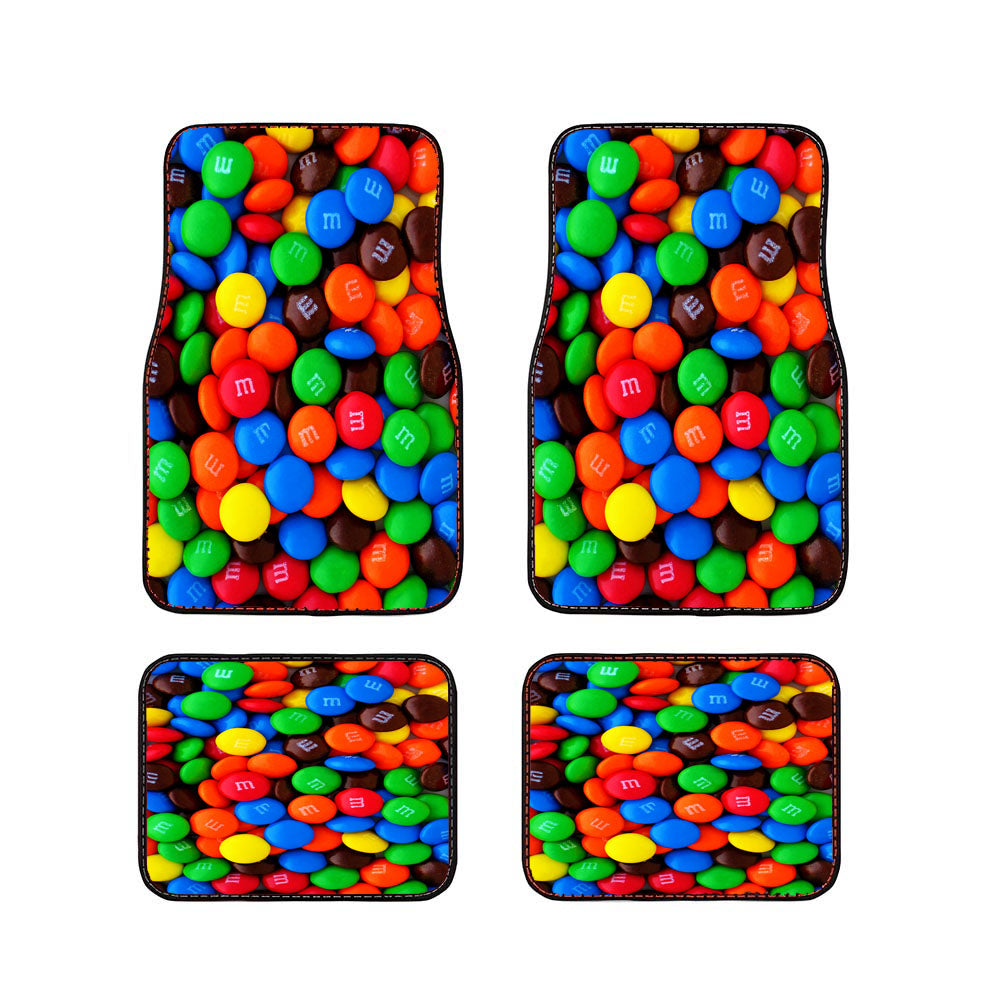 M&M'S Candies Car Floor Mats Accessories